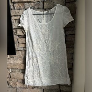 Cotton swim cover or short dress